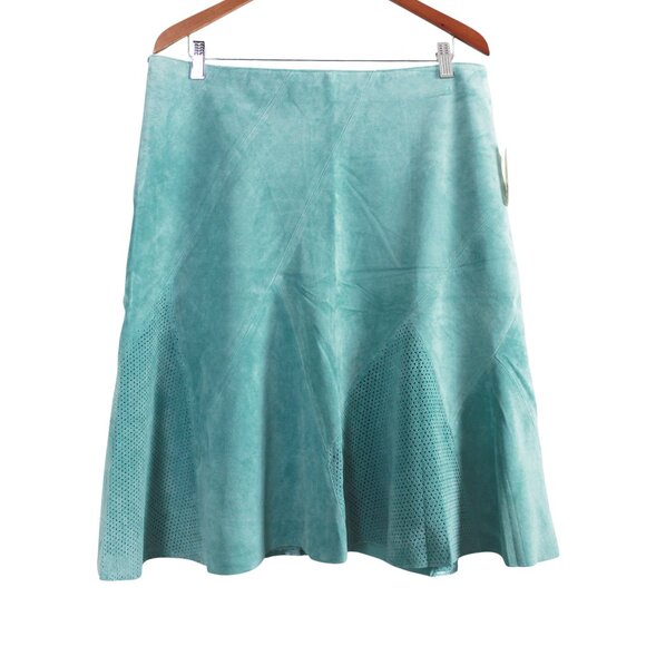 Skotts Washable Suede Midi Skirt - Picture 2 of 14